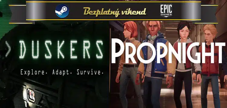 Další dvě hry zdarma - Dukers a Propnight