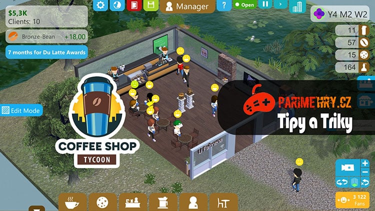 VIDEO: Coffee Shop Tycoon #3 – Tipy a triky